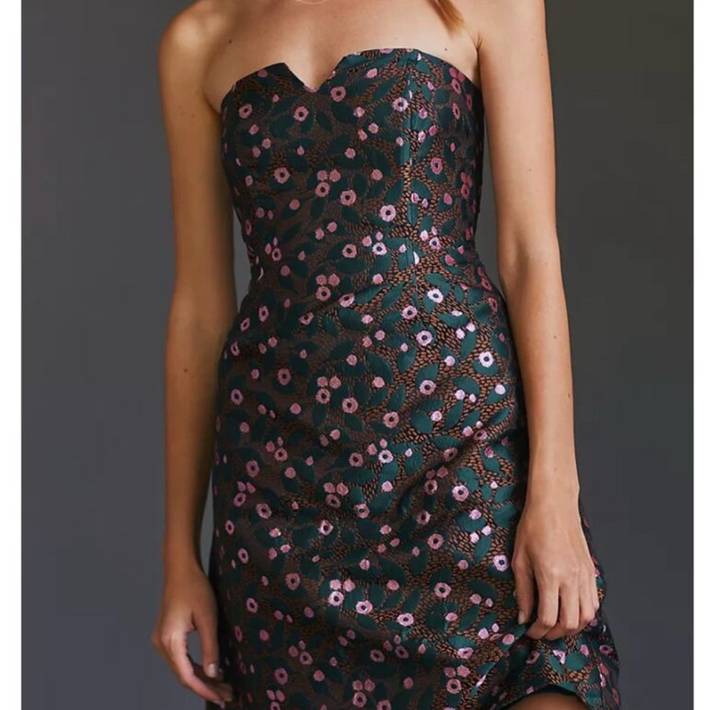 Sweetheart Mini Dress | Anthropologie X Eva Franco, Size 10
